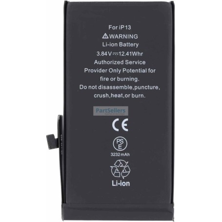 Batería iPhone 13 Compatible (Sin mensaje)